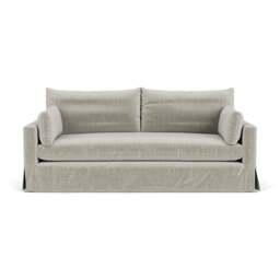 4 Seater Sofa - Grey Mist - Eco Chenille - Ashton - The Cotswold Company - thumbnail 2