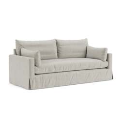 4 Seater Sofa - Grey Mist - Eco Chenille - Ashton - The Cotswold Company