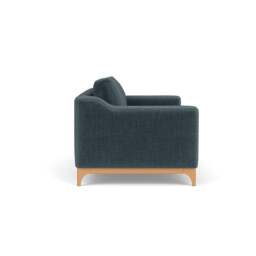 3 Seater Sofa - Teal - Eco Chenille - Watson - The Cotswold Company - thumbnail 3