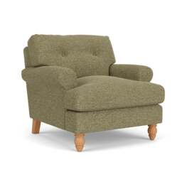 Armchair - Sage - Aquaclean Oxford - Talbot - The Cotswold Company