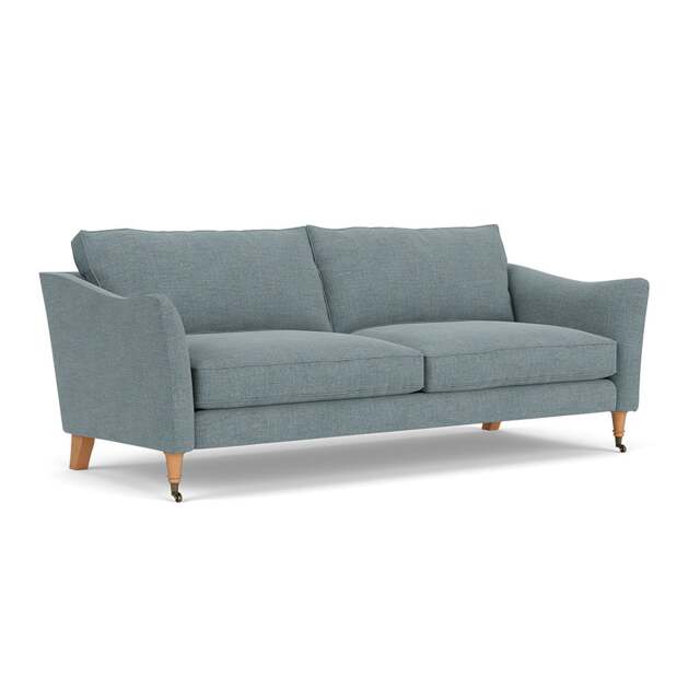 4 Seater Sofa - Teal marl - Rustic Weave - Robinson - The Cotswold Company - image 1