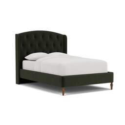Double Classic Bedstead - Moss - Eco Chenille - Gilmore - The Cotswold Company
