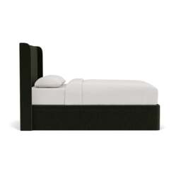 King Size Ottoman Storage Bed - Moss - Eco Chenille - Parker - The Cotswold Company - thumbnail 3