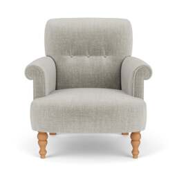 Armchair - Grey Mist - Eco Chenille - Harriet - The Cotswold Company - thumbnail 2