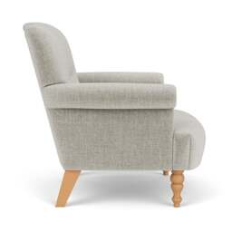 Armchair - Grey Mist - Eco Chenille - Harriet - The Cotswold Company - thumbnail 3