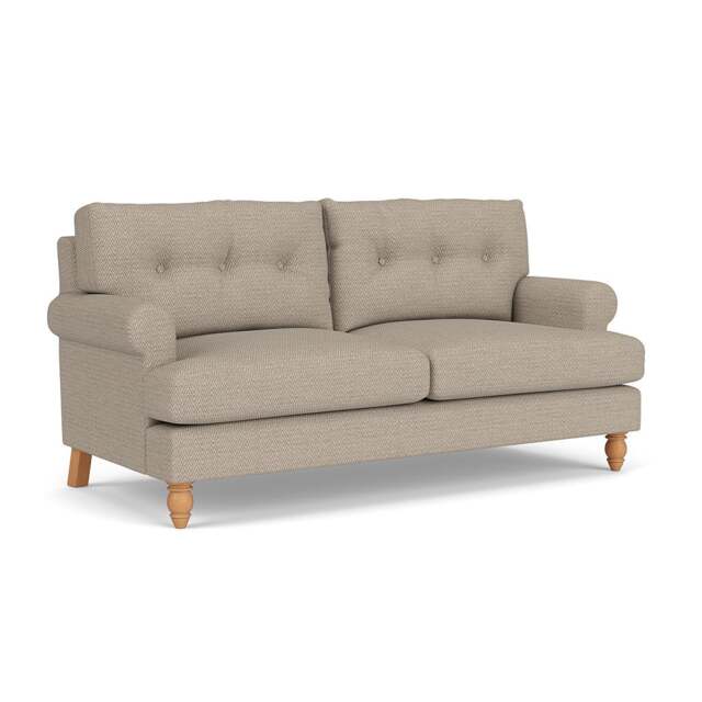 3 Seater Sofa - Natural - Herringbone Weave - Talbot - The Cotswold Company - image 1