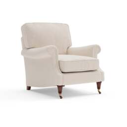 Armchair - Natural - Rustic weave - Taylor High Back - The Cotswold Company - thumbnail 5