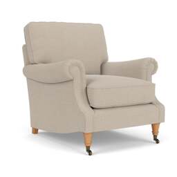 Armchair - Natural - Rustic weave - Taylor High Back - The Cotswold Company - thumbnail 1