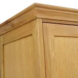 Winchcombe Oiled Oak Double Wardrobe - The Cotswold Company - thumbnail 6