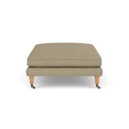 Foot Stool - Green Marl - House Weave - Taylor - The Cotswold Company - thumbnail 3