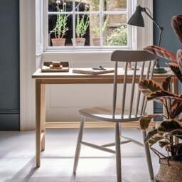 Berkeley Nordic Oak Console Desk - The Cotswold Company