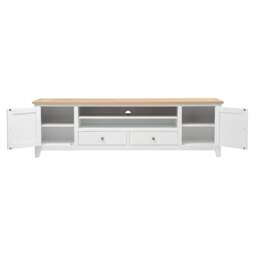 XXL TV Stand up to 90 - Chester Pure White - The Cotswold Company - thumbnail 6