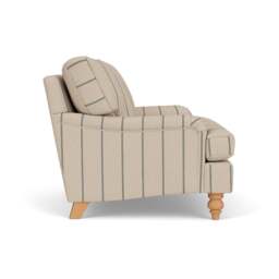 Love Seat - Charcoal - Compton Stripe - Morris - The Cotswold Company - thumbnail 3