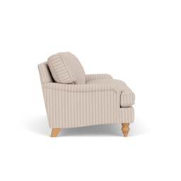 Large 2 Seater Sofa - Flax - Kingham Stripe - Morris - The Cotswold Company - thumbnail 3