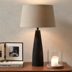 Foxley Black Table Lamp - Home Accessories - The Cotswold Company - thumbnail 2
