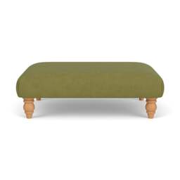 Foot Stool - Apple - House Linen Mix - Clara - The Cotswold Company - thumbnail 2