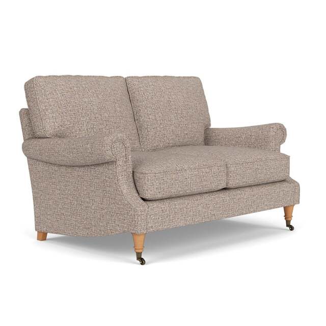 Large 2 Seater Sofa - Natural Mix - Textured Weave - Taylor High Back - The Cotswold Company - image 1