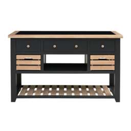 Kitchen Island - Chester Charcoal - The Cotswold Company - thumbnail 6