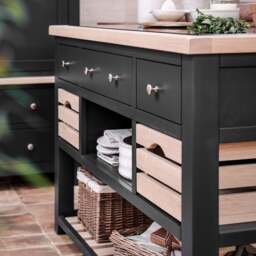 Kitchen Island - Chester Charcoal - The Cotswold Company - thumbnail 4