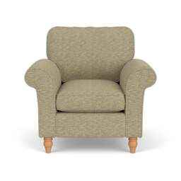 Hurley Armchair - Apple - Herringbone Weave - The Cotswold Company - thumbnail 2