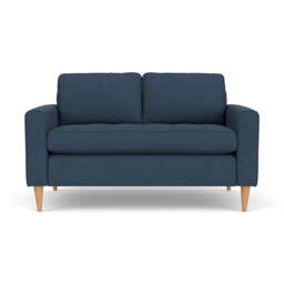 2 Seater Sofa - Indigo - House Linen Mix - Saxon - The Cotswold Company - thumbnail 2