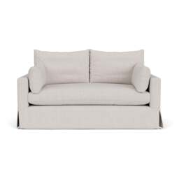 Large 2 Seater Sofa - Soft White - Luxury Italian Linen - Ashton - The Cotswold Company - thumbnail 2