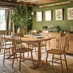 6-8 Seater Extending Dining Table - Elkstone Mellow Oak - The Cotswold Company - thumbnail 1