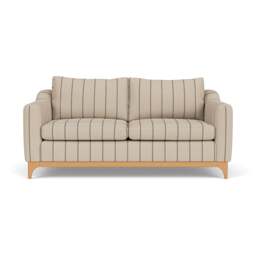 3 Seater Sofa - Charcoal - Compton Stripe - Watson - The Cotswold Company - thumbnail 2