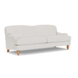 4 Seater Sofa - Grey - Broadway Stripe - Ashbee - The Cotswold Company - thumbnail 1
