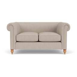 2 Seater Sofa - Natural - Luxury Italian Linen - Rayner - The Cotswold Company - thumbnail 2