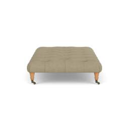 Foot Stool - Green Marl - House Weave - Amelia Large - The Cotswold Company - thumbnail 3