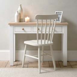 Console Dressing Table - Chester Pure White - The Cotswold Company - thumbnail 4