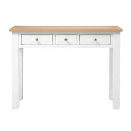 Console Dressing Table - Chester Pure White - The Cotswold Company - thumbnail 7