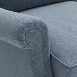 Armchair - Indigo - Rustic weave - Taylor High Back - The Cotswold Company - thumbnail 4