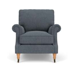 Armchair - Indigo - Rustic weave - Taylor High Back - The Cotswold Company - thumbnail 2