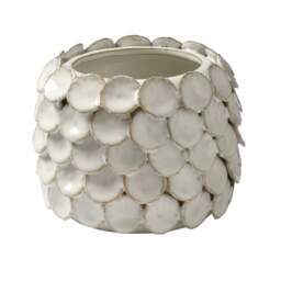 Dot Sculptural - White - Vase - The Cotswold Company - thumbnail 5