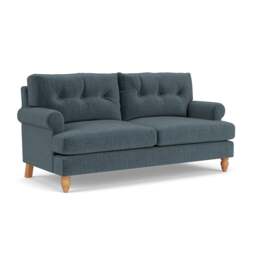 3 Seater Sofa - Teal - Eco Chenille - Talbot - The Cotswold Company