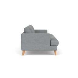 4 Seater Sofa - Navy - Herringbone Weave - Jackson - The Cotswold Company - thumbnail 3