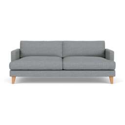 4 Seater Sofa - Navy - Herringbone Weave - Jackson - The Cotswold Company - thumbnail 2
