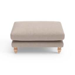 Foot Stool - Natural - Eco Chenille - Emily - The Cotswold Company - thumbnail 4