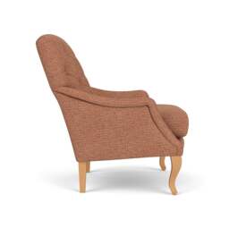 Armchair - Brick - Herringbone Weave - Olivia - The Cotswold Company - thumbnail 3
