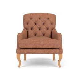 Armchair - Brick - Herringbone Weave - Olivia - The Cotswold Company - thumbnail 2