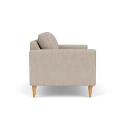 2 Seater Sofa - Natural - Luxury Italian Linen - Saxon - The Cotswold Company - thumbnail 3