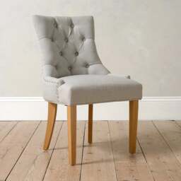 Primrose Primrose Wise Fabric Dining Chair - Set of 6 - The Cotswold Company - thumbnail 3