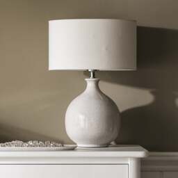 Rissington Crackle Glazed Table Lamp - Home Accessories - The Cotswold Company - thumbnail 4