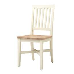 Wooden Seat Dining Chair - Chester Classic Cream - The Cotswold Company - thumbnail 4