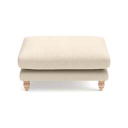 Foot Stool - Lily White - House Linen Mix - Emily - The Cotswold Company - thumbnail 4