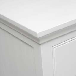 Fairford Soft White 5 Drawer Chest - The Cotswold Company - thumbnail 5