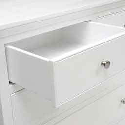 Fairford Soft White 5 Drawer Chest - The Cotswold Company - thumbnail 6