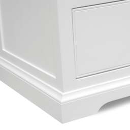 Fairford Soft White 5 Drawer Chest - The Cotswold Company - thumbnail 7